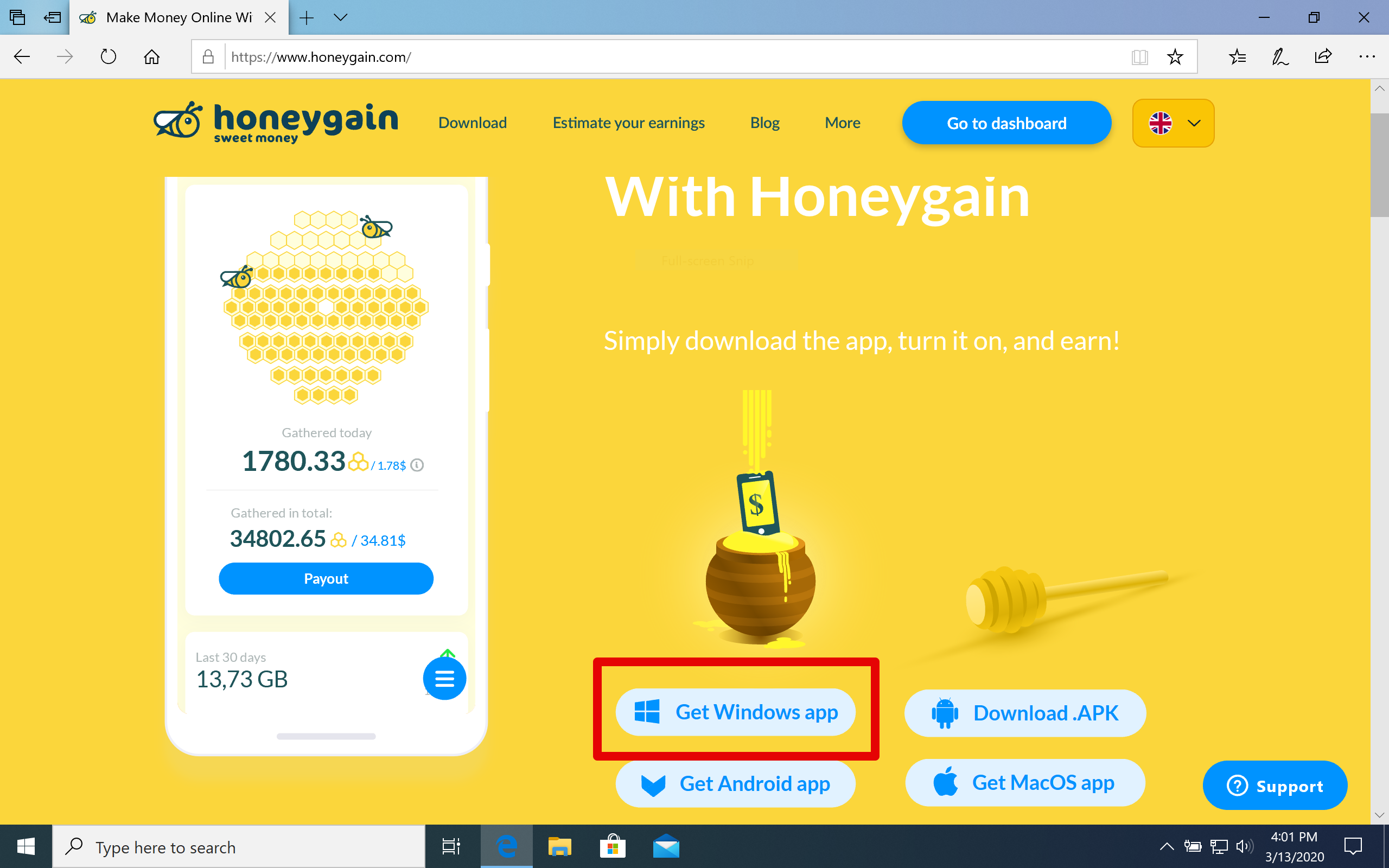 honeygain.com