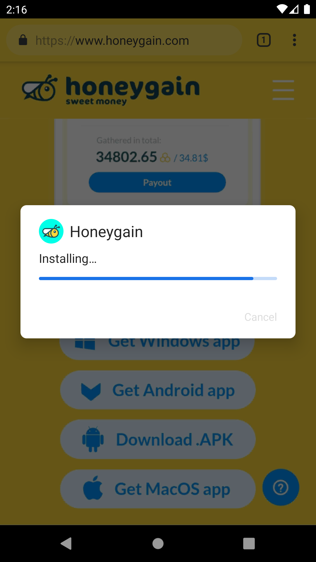 Honeygain как увеличить заработок на андроид